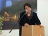 Friederike Ebli spricht beim Neujahrsempfang